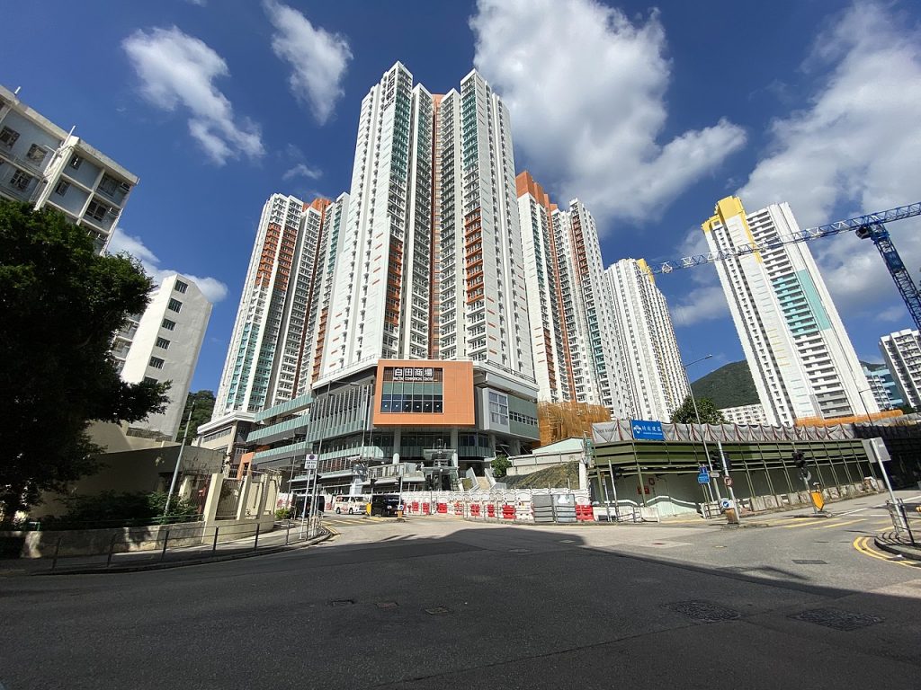 白田邨地區參考圖